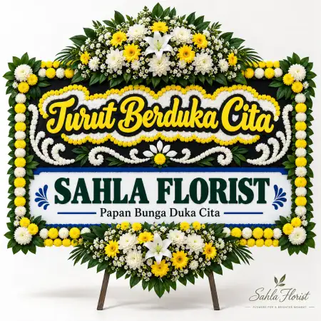 Papan Bunga Duka Waru Sidoarjo
